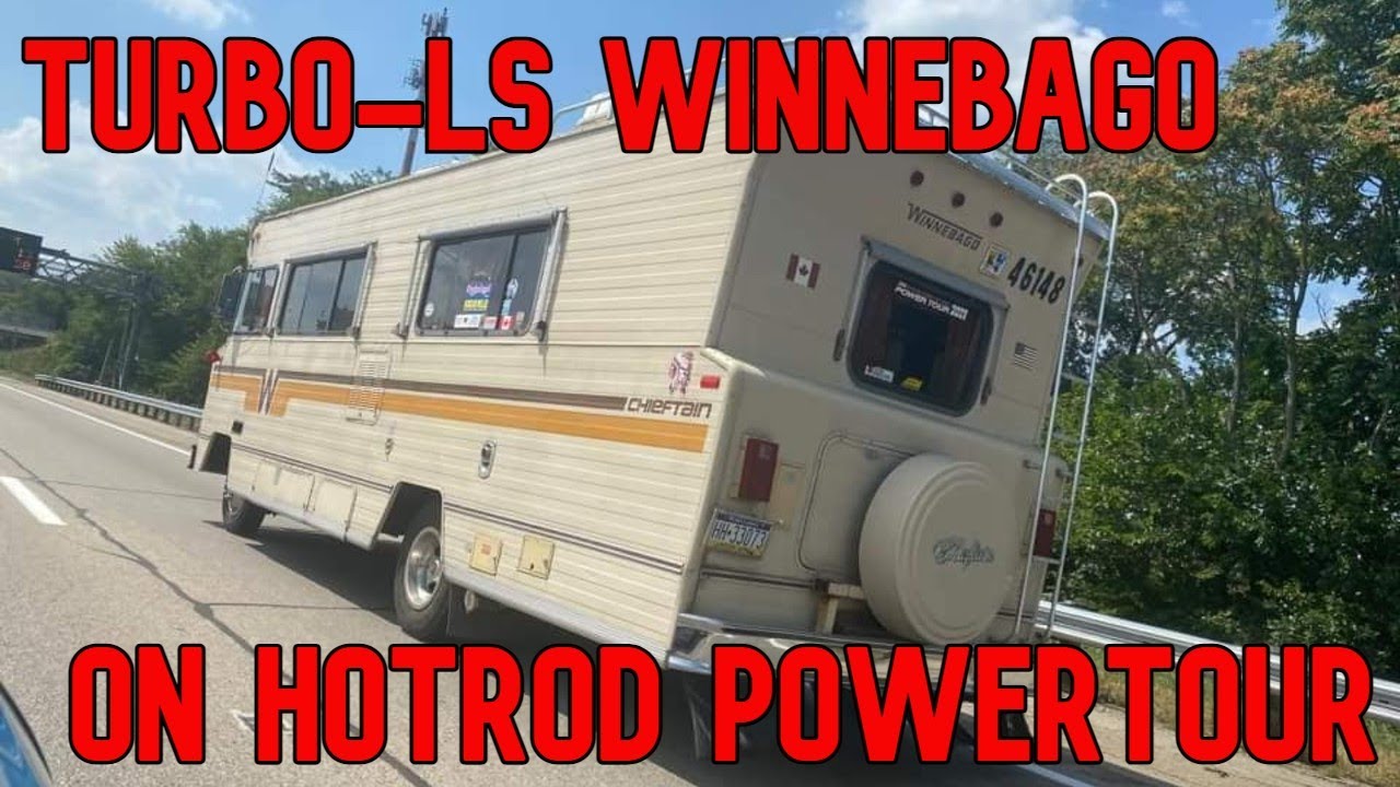 Отправляемся на Hotrod Powertour на TURBO-LS WINNEBAGO!