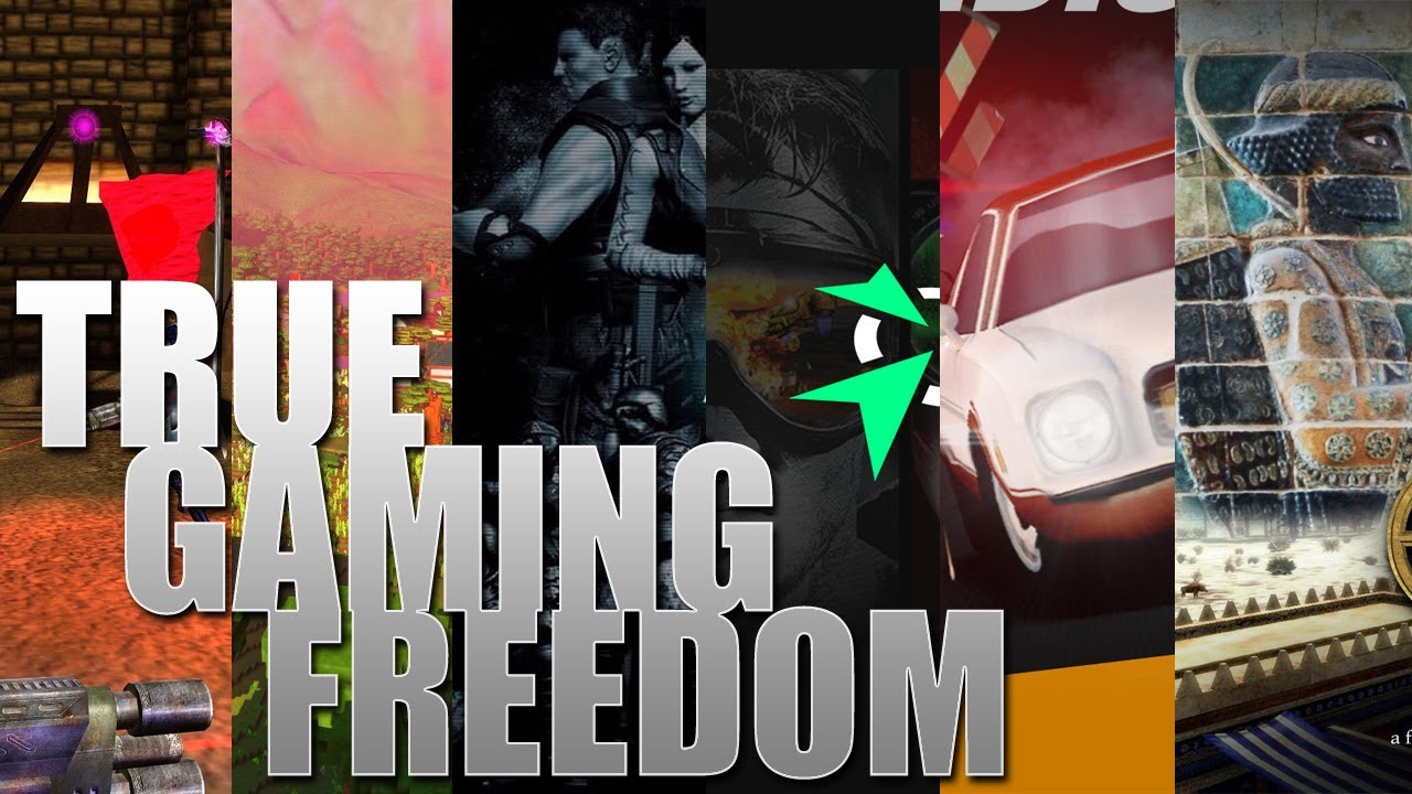 True GAMING Freedom [ GNU-GPL Games Showcase || Links in pinned comment ]