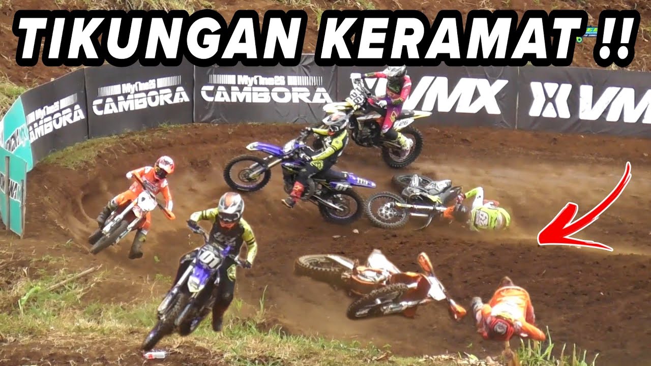 Tikungan ini jadi tempat MENAKUTKAN bagi para PEMBALAP grasstrack Motocross