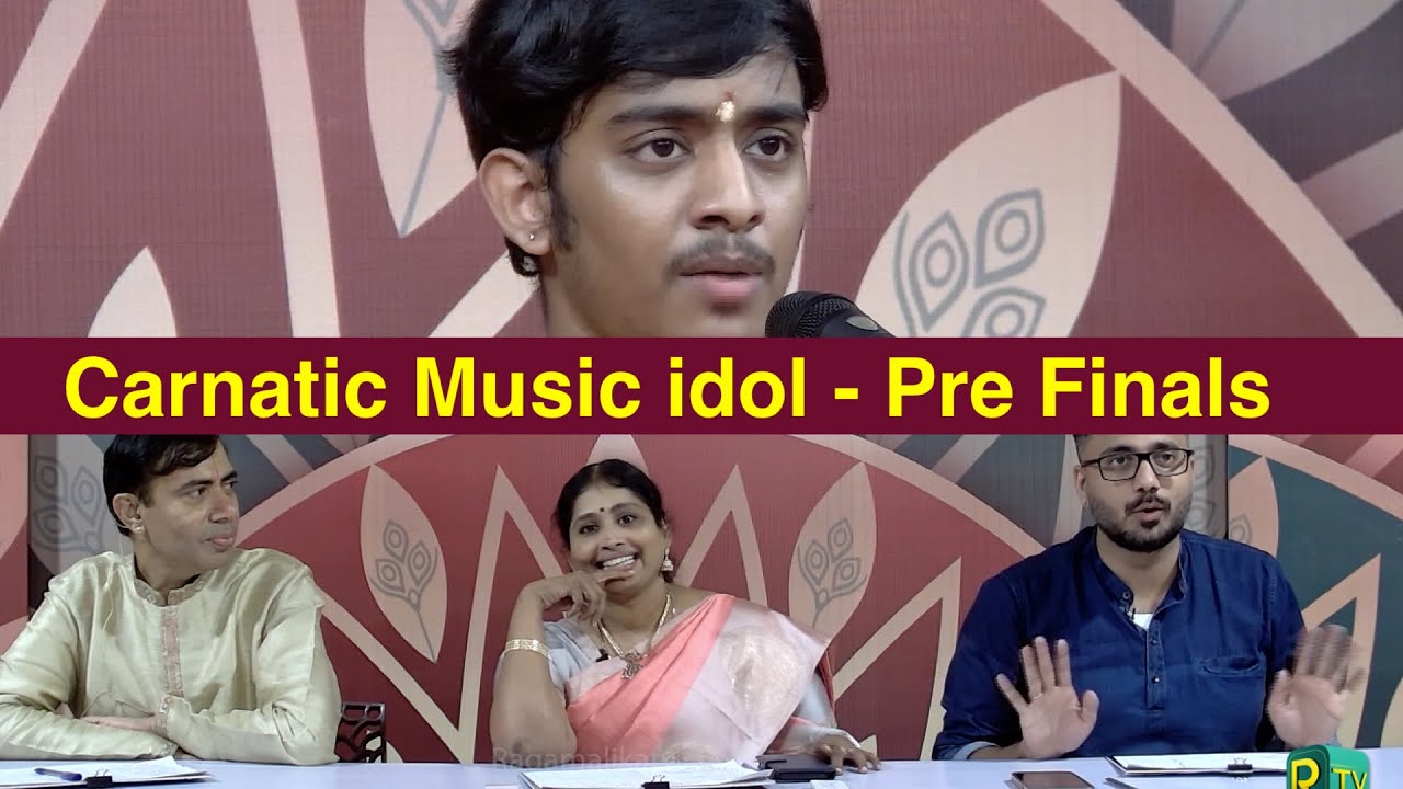 CARNATIC MUSIC IDOL SENIORS | PRE FINALS | TOP 5 selections | Episode 51