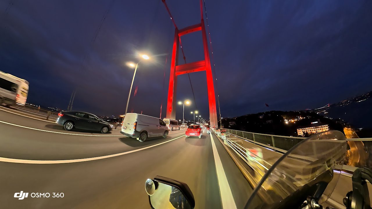 DJI OSMO 360 - Gece Test Sürüşü (Night Test Video)