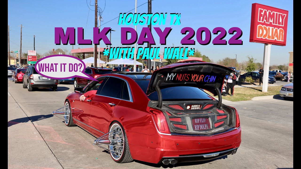 HOUSTON MLK DAY 2022 ft Paul Wall #MLKDAY #HOUSTON #2022 #PAULWALL