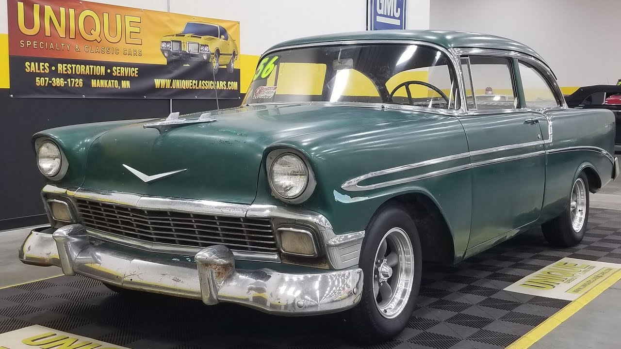 1956 Chevrolet Bel Air 2dr Post | For Sale $25,900