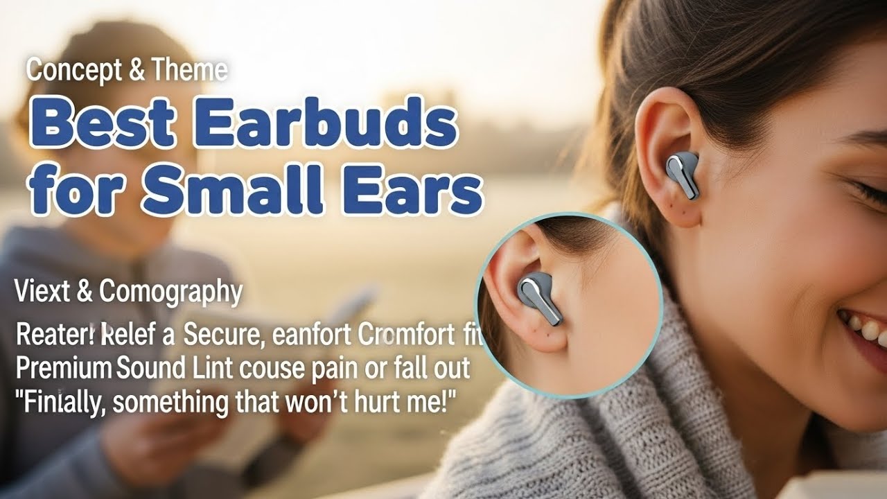 TOP 5 Best Earbuds for Small Ears “The TRUTH About Earbuds for Small Ears — Watch Before Buying!”