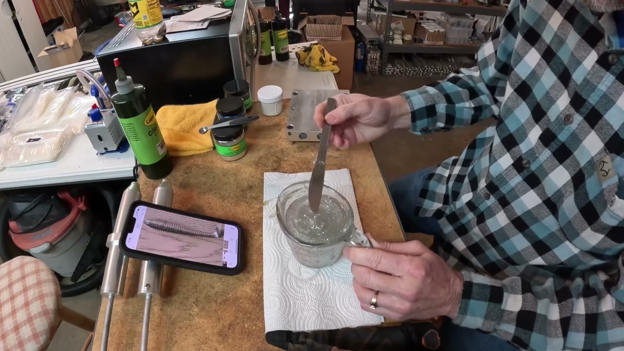 Soft Plastic Bait Making-Color Matching Bluegill Flash