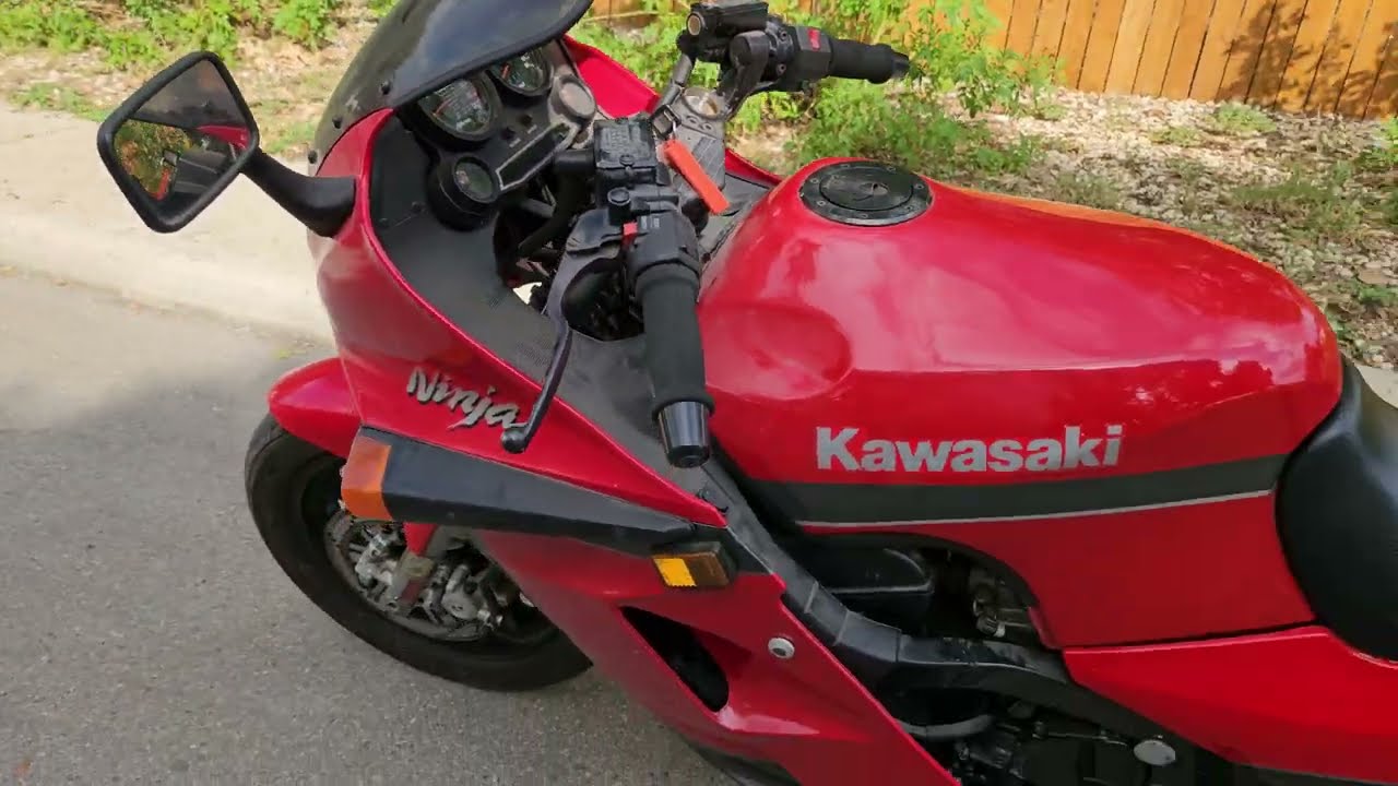 1986 Kawasaki Ninja 1000R Garaged Kept find! 8k video