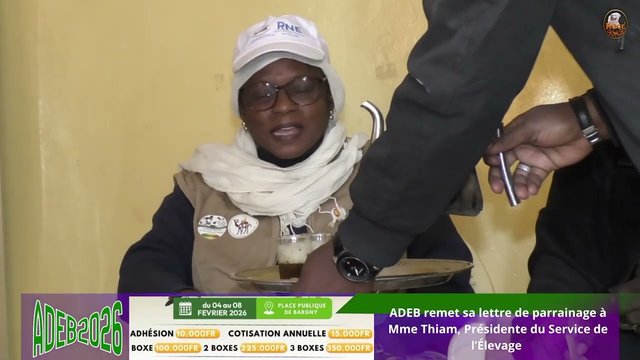 FADEB:REND HOMMAGE À Mm THIAM chef du service départemental de lelevage de RUFISQUE