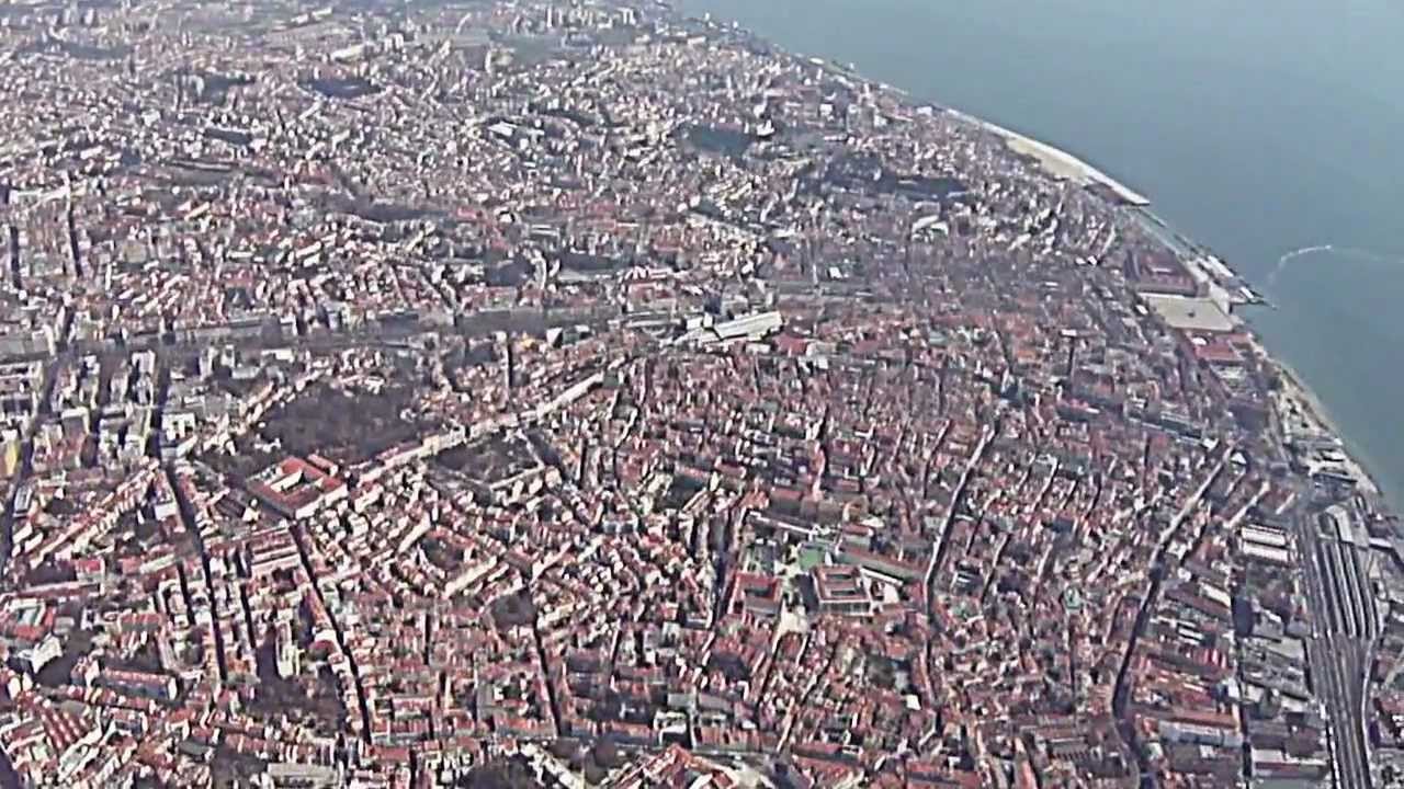 Descolagem, aeroporto da Portela, Lisboa