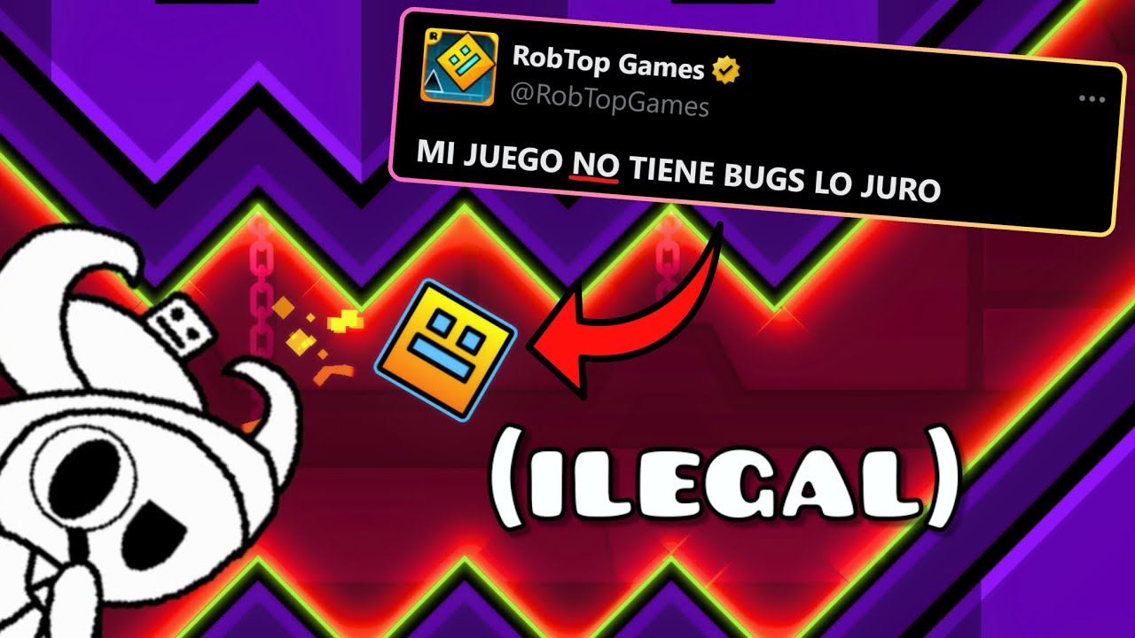 Bugs ILEGALES de Geometry Dash que NO te dejaran dormir. | Mr.Alternal