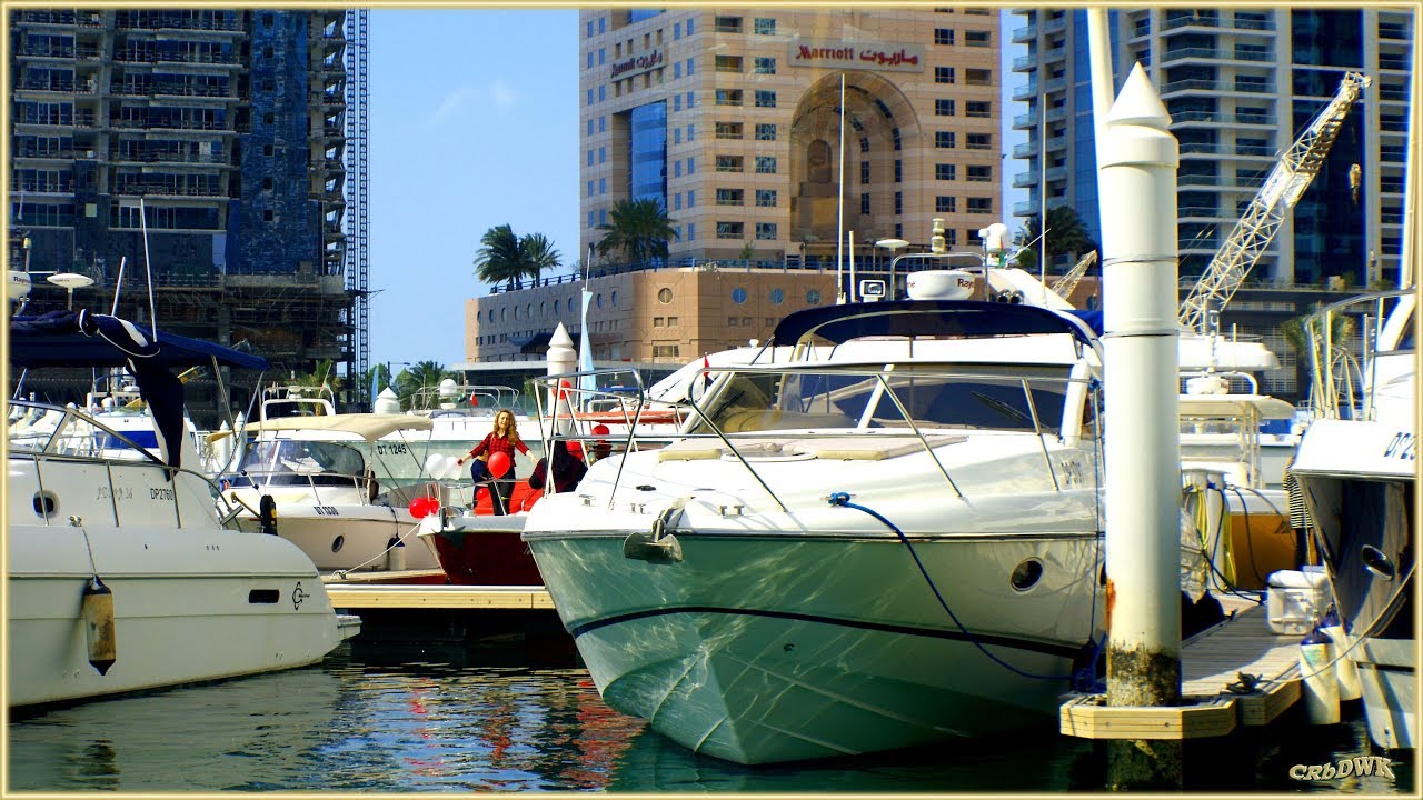 DUBAI - MARINA, boat trip in the 