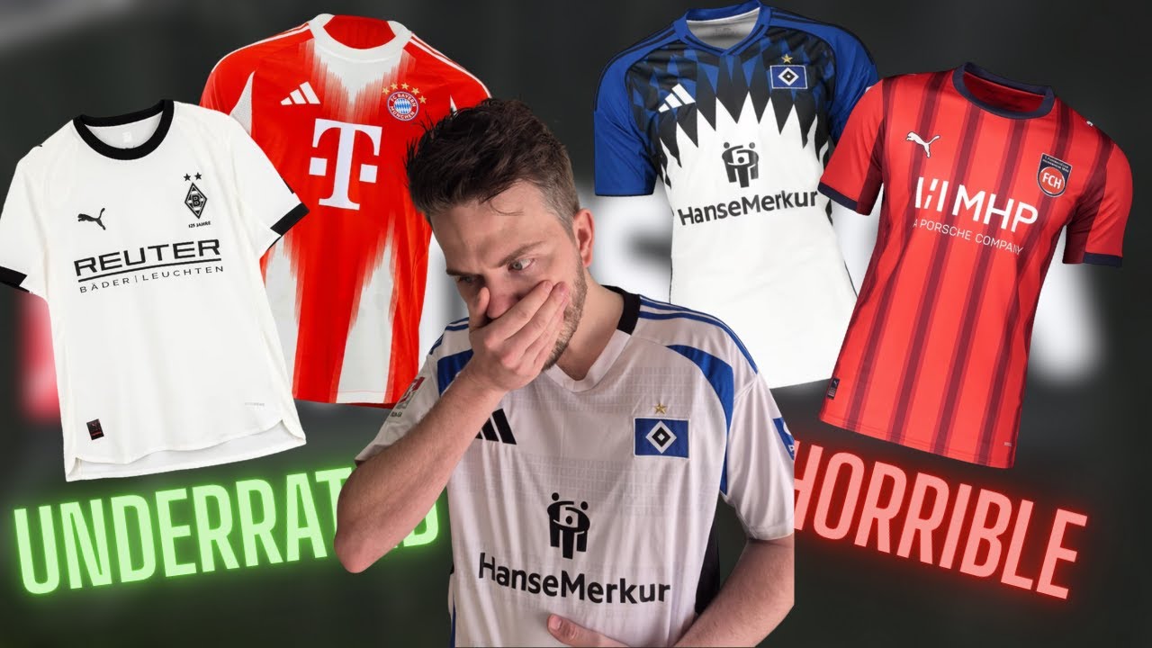 25-26 BUNDESLIGA Home Shirts Ranked