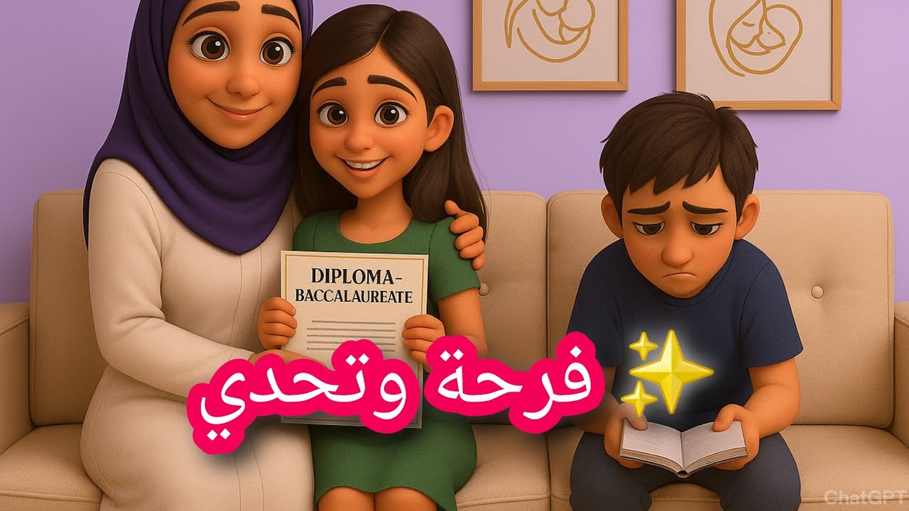 نجحت ابنتي… ورسب ابني 💔 ماذا فعلت كأم؟