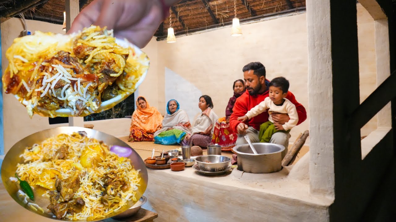 মাটন বিরিয়ানির সহজ রেসিপি | Mutton Dum Biryani Kolkata Style |