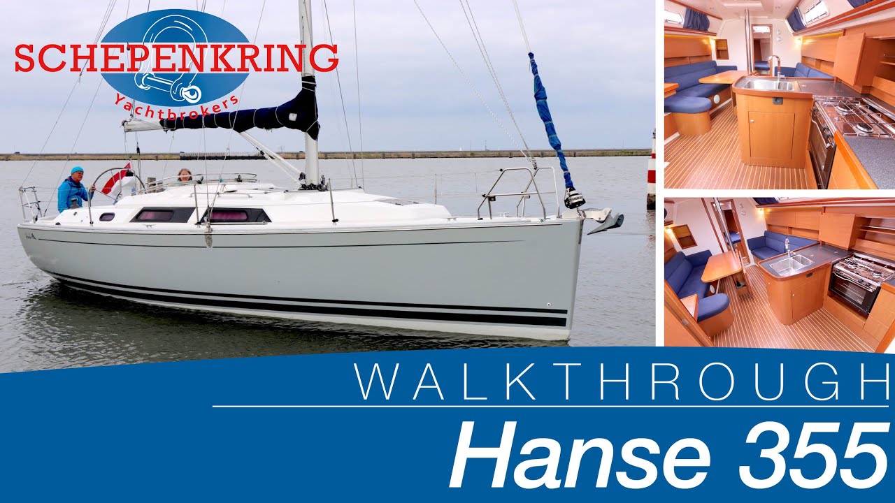 Hanse 355 for sale | Yacht Walkthrough | @ Schepenkring Lelystad