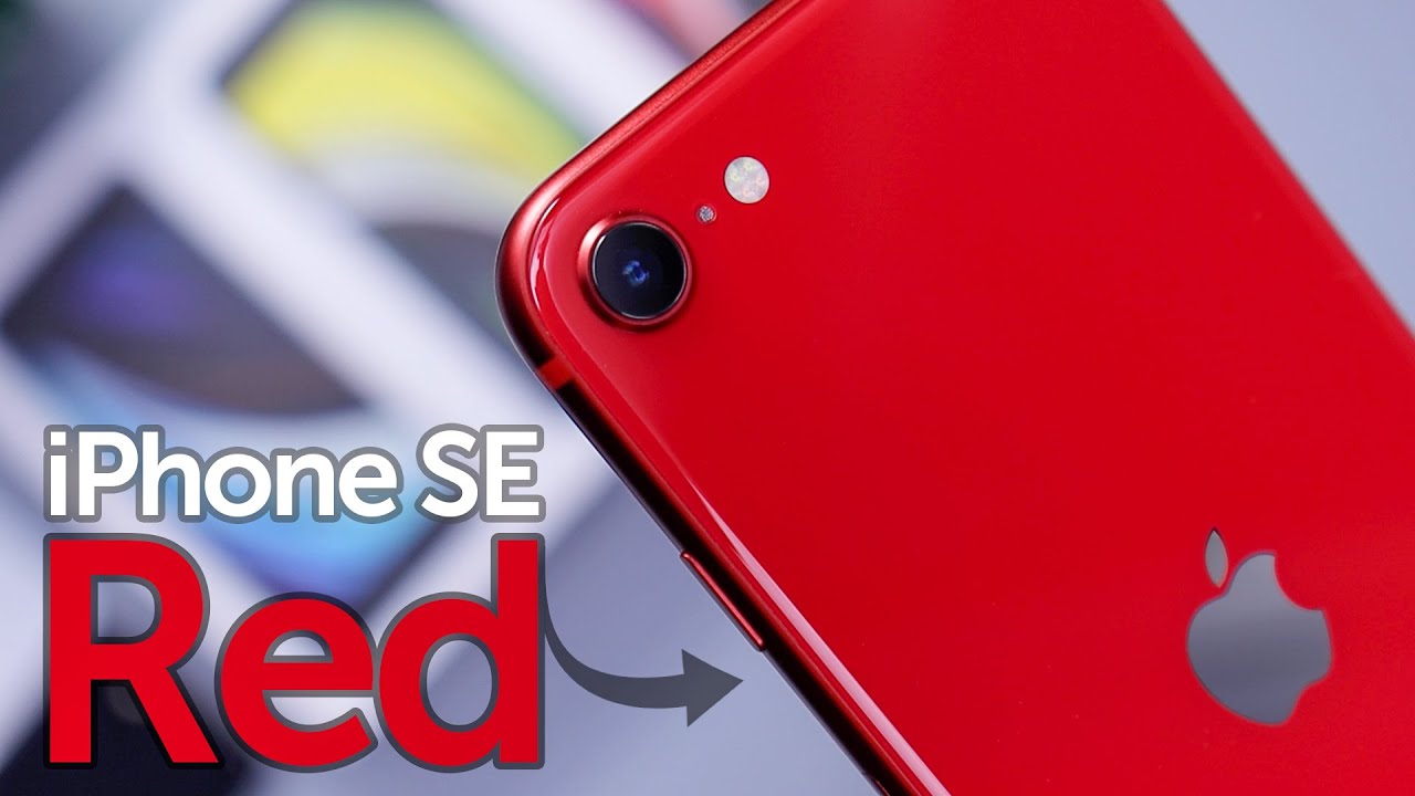 Распаковка красного iPhone SE и первые впечатления!