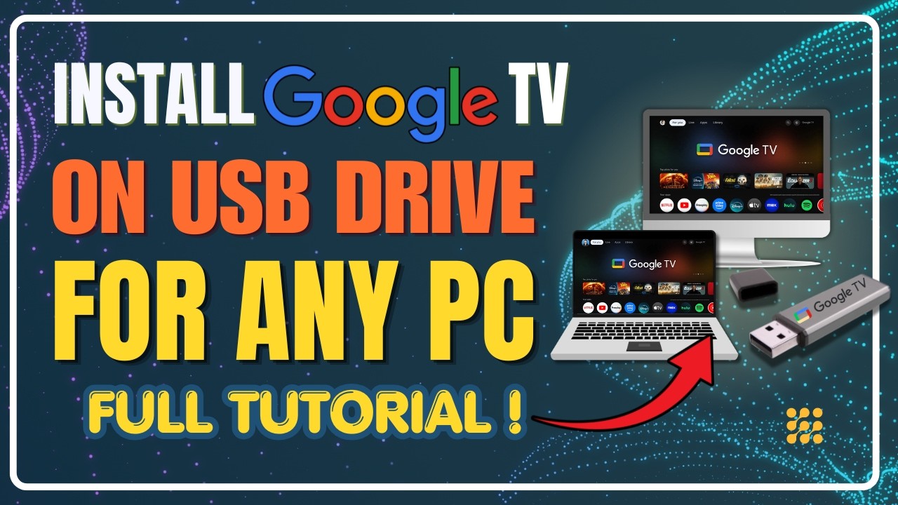 🛠️ Google TV on USB Drive? Here’s How to Do It!