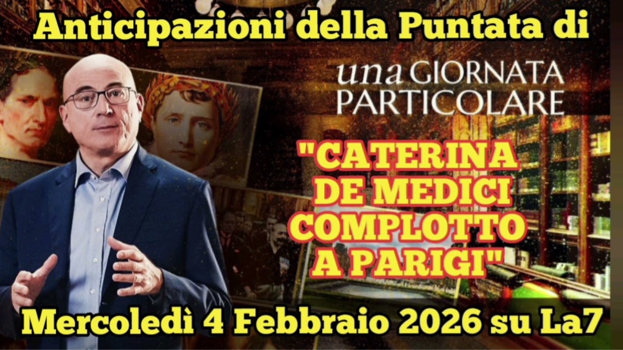 UNA GIORNATA PARTICOLARE - ANTICIPAZIONI PUNTATA CHE ANDRÀ IN ONDA MERCOLEDÌ 4 FEBBRAIO 2026 SU LA7