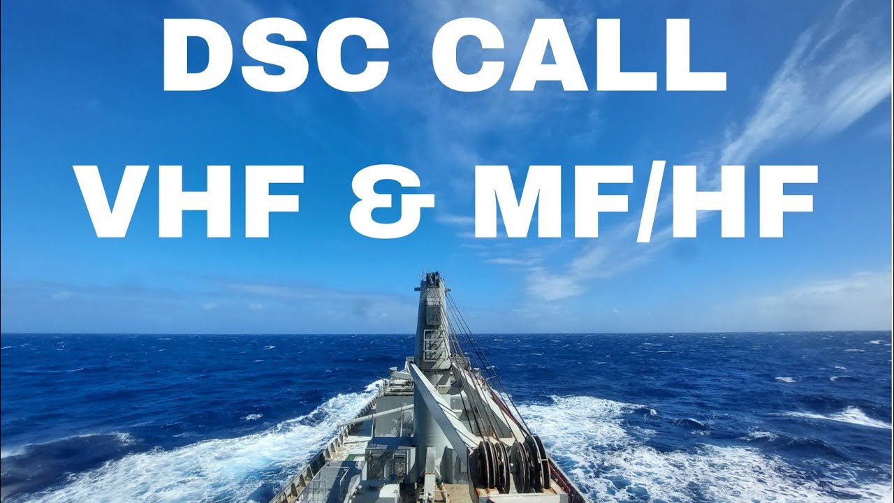 DSC CALL TEST FOR VHF & MF/HF | GMDSS EQUIPMENT