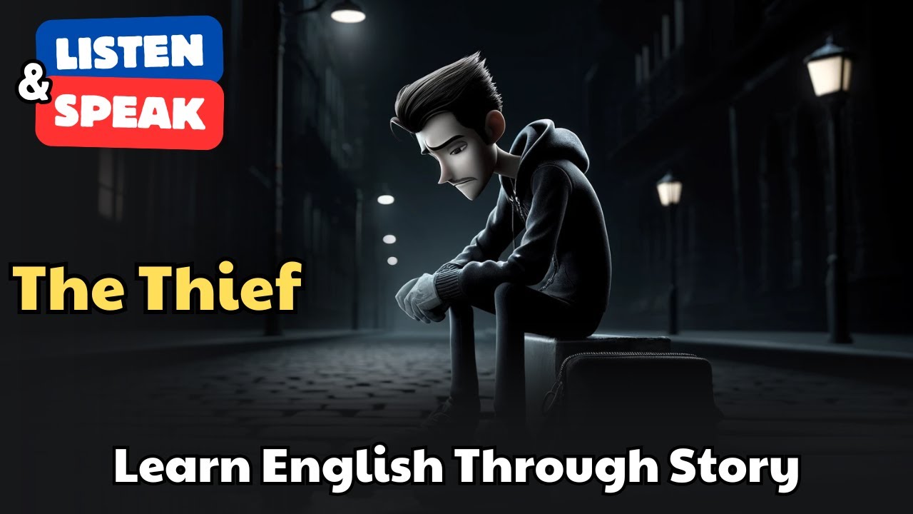 The Thief | Learn English Through Story | Shadowing English Speaking Practice