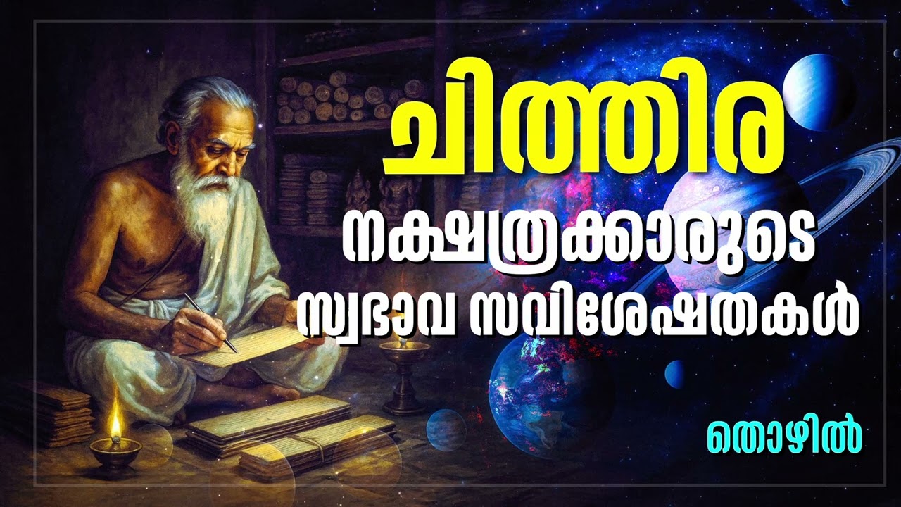 ചിത്തിര നക്ഷത്ര സ്വഭാവം വിശദമായി | Chithira Nakshatra Malayalam | Malayalam Astrology