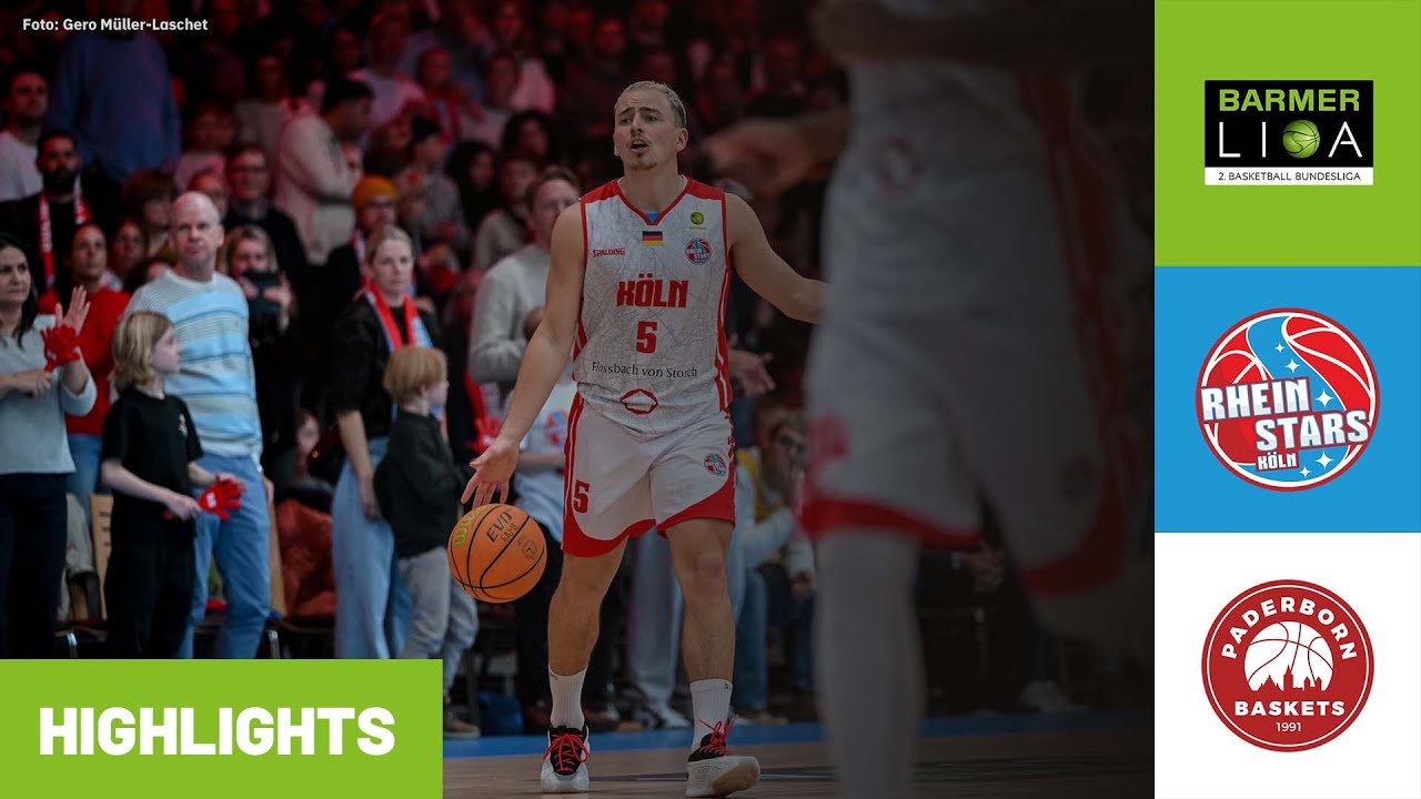 ProA: RheinStars Köln vs. Paderborn Baskets | Highlights