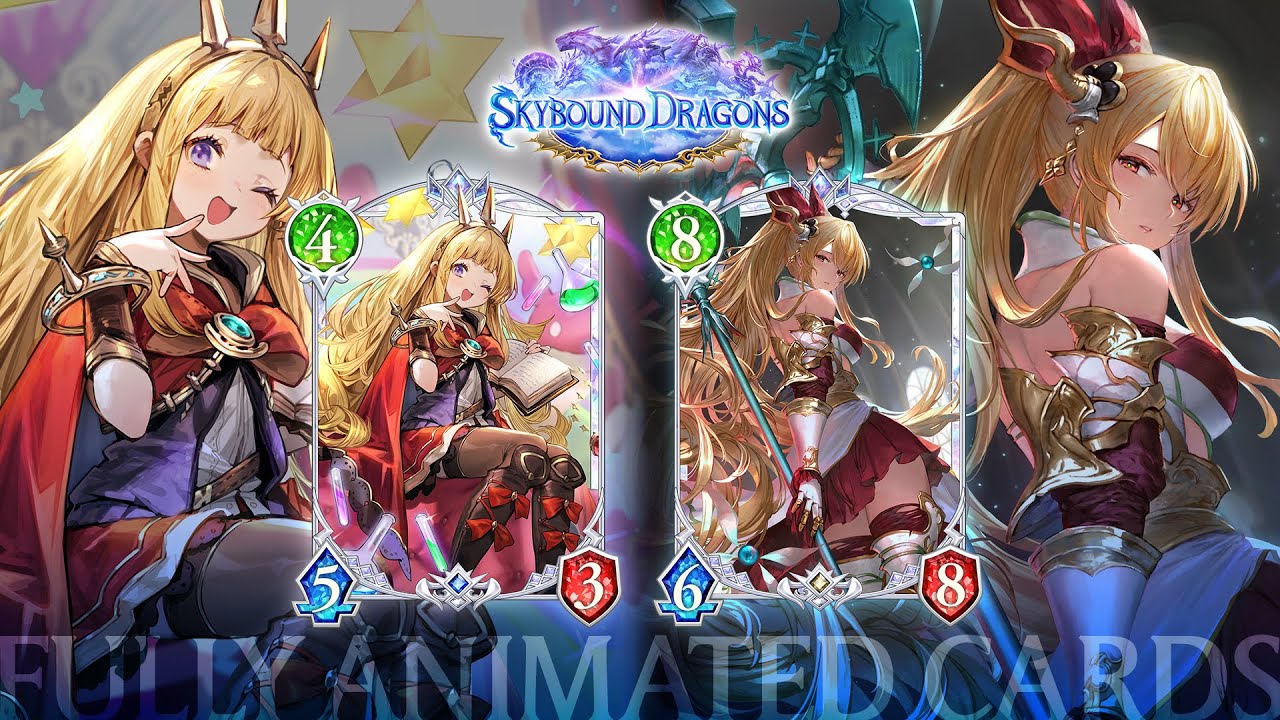 Shadowverse: Worlds Beyond &ndash; Skybound Dragons Animated Card Showcase