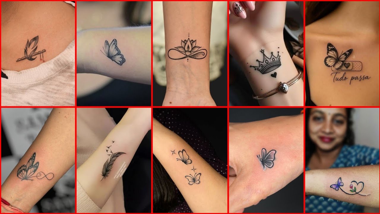 Beautiful Small Tattoo Designs For Girls On Hand. Small Tattoo Ideas. Trending Tattoo Designs Ideas 
