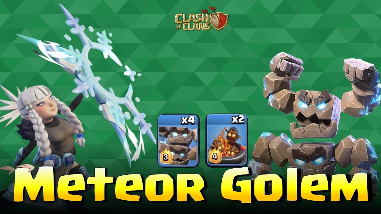 Meteor Golem Fireball | TH 18 Attack Strategy Legend League | Clash Of Clans | Dandi COC