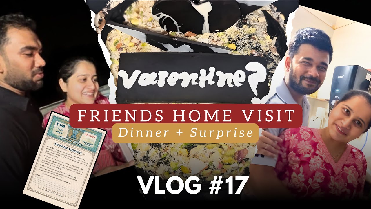 Valentine’s Special 💌 | Visiting Our First Married Couple Friend | Surprise Reveal 😍 | Vlog #17