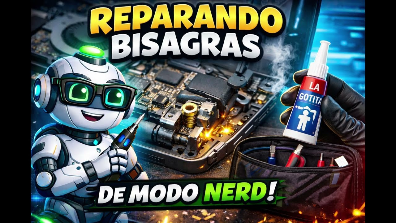 Reparacion Bisagras Notebook ‐ Modo Nerd Repair