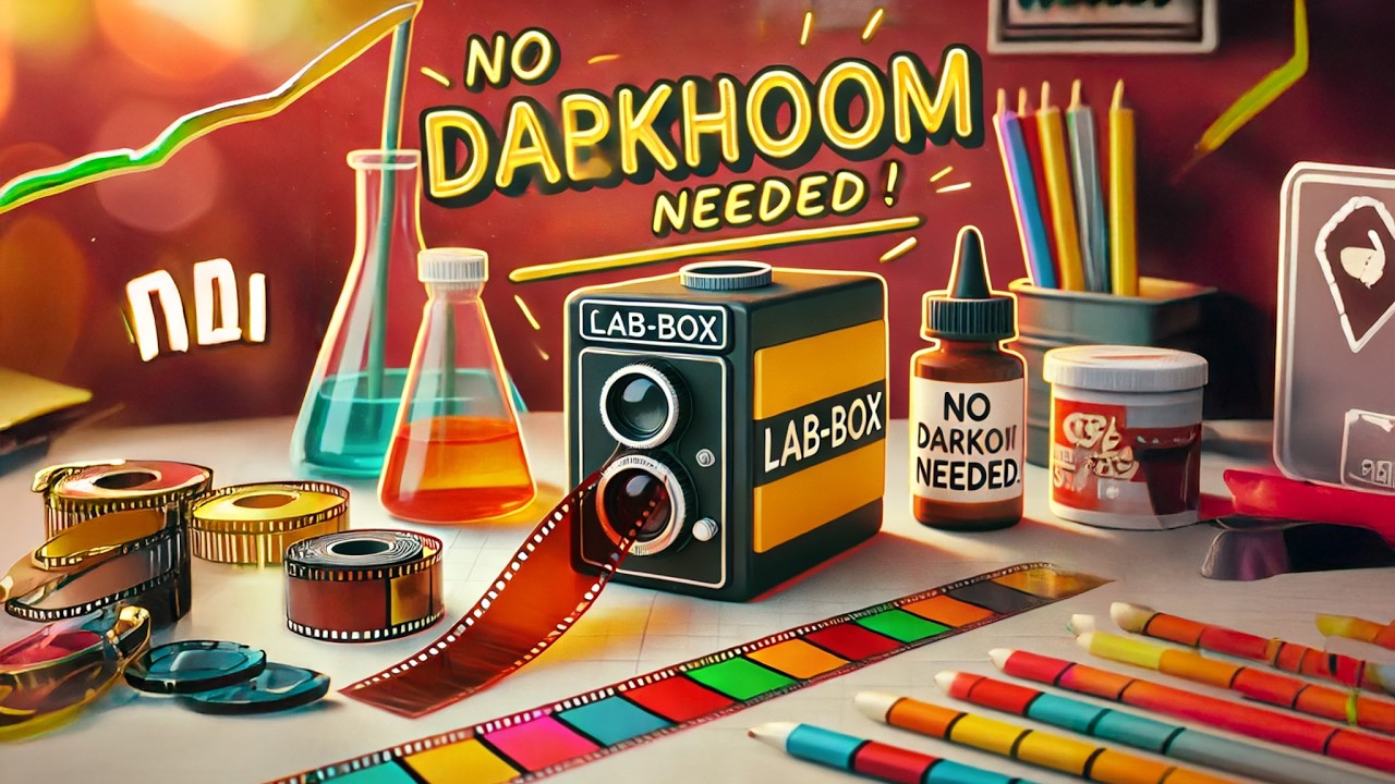 Develop Color Film at Home with Lab-Box and CineStill Cs41 2-Bath Kit