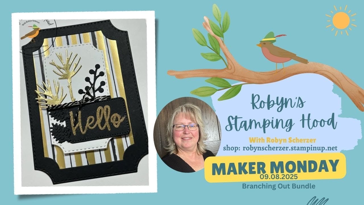 Stampin' Up! Branching Out-Maker Monday 09.08.2025