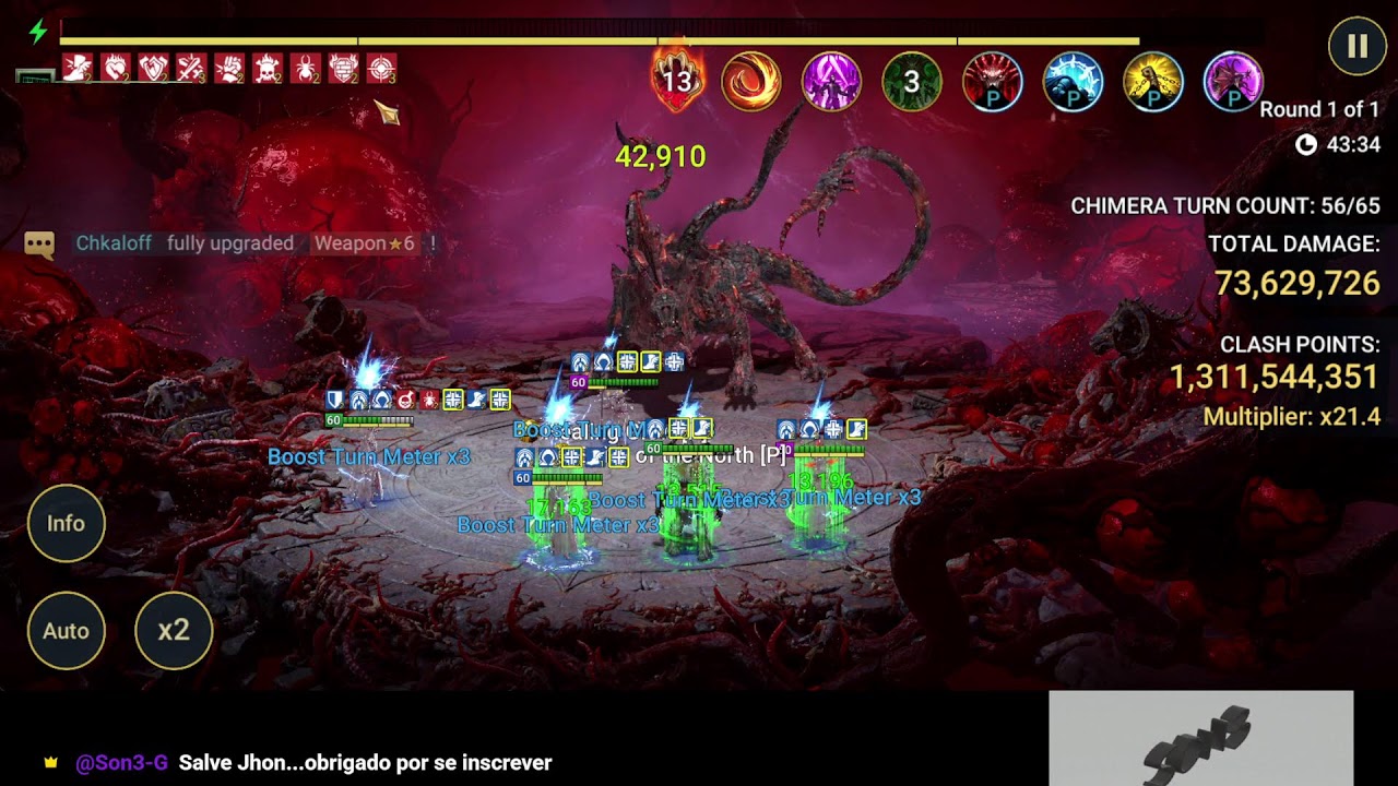 Live 29 -  Raid Shadow Legends - CHIMERA TRIAL