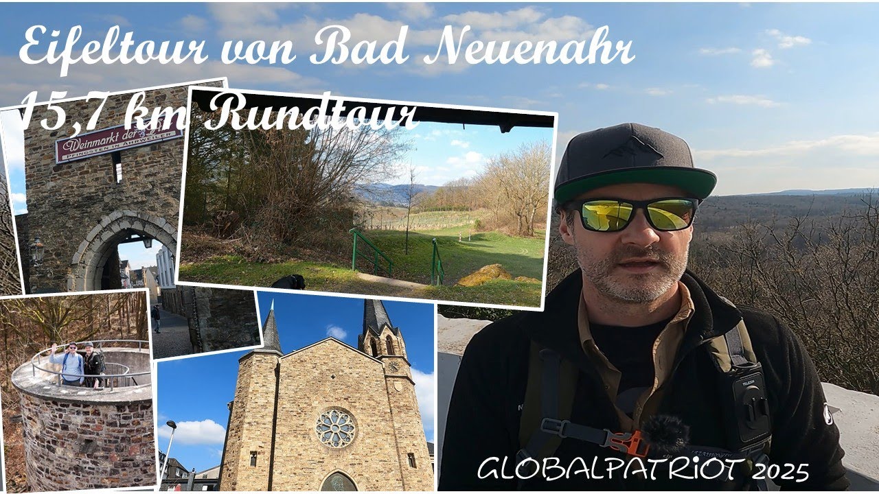 Die 2 Türme |Tagestour Eifel | Traumhafte Aussicht auf Bad Neuenahr und Siebengebirge von weit oben