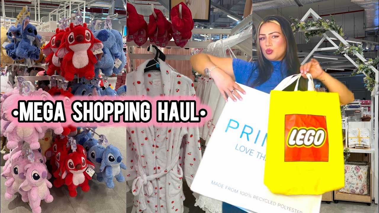 🛍️MEGA HAUL🛍️|||🎀PRIMARK, ZARA, BERSKA, PRIMOR,LEGO🎀