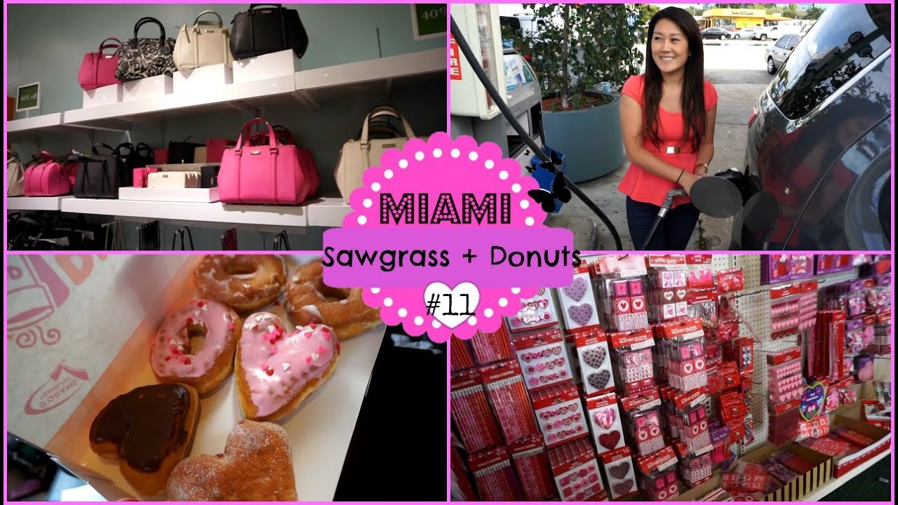 Donuts + Loja de 1 dólar + Sawgrass Outlet ♥ Vlog Fort Lauderdale