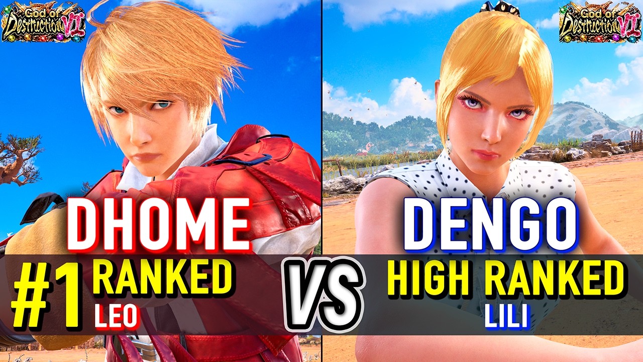 T8 🔥 DHOME50HBK (#1 Ranked Leo) vs DENGO (Lili) 🔥 Tekken 8 High Level Gameplay