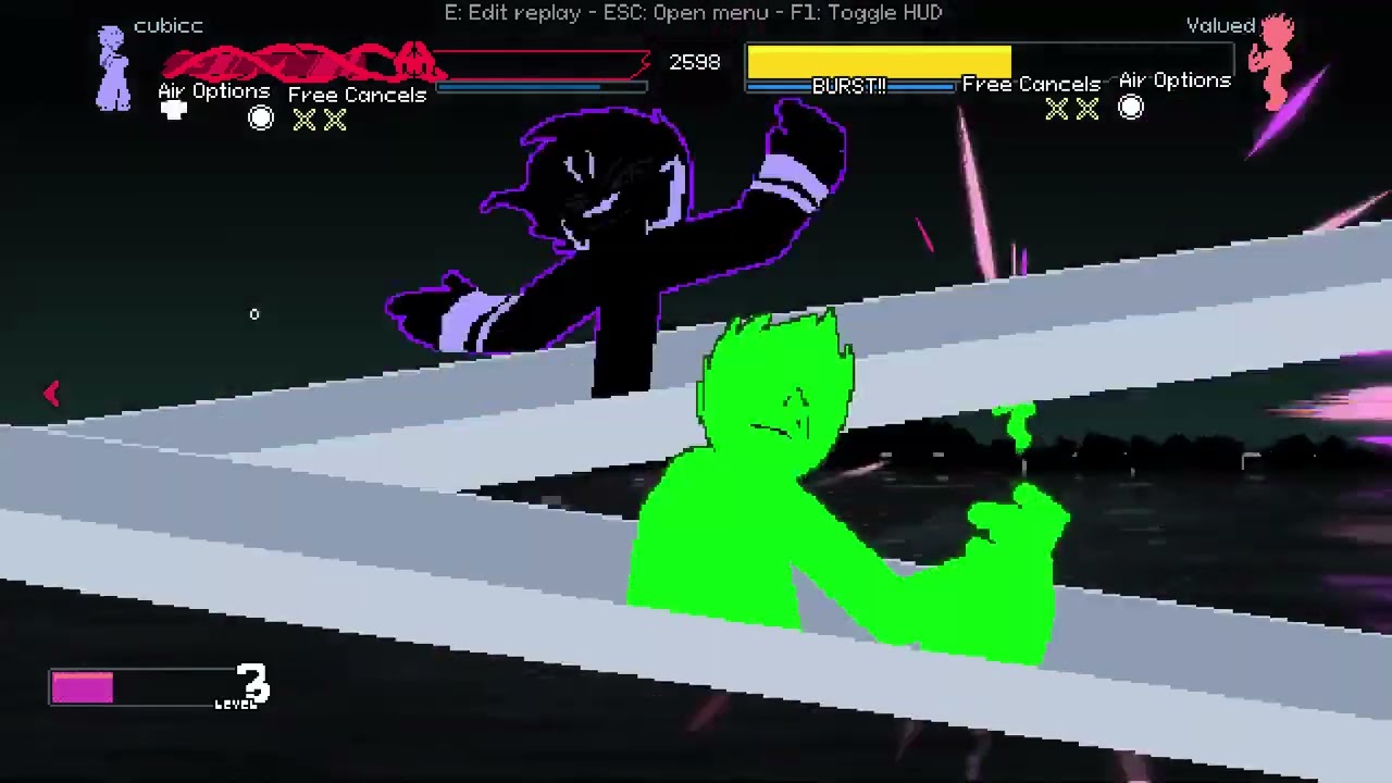 YOMI hustle: Gojo vs Sukuna (Scripted)