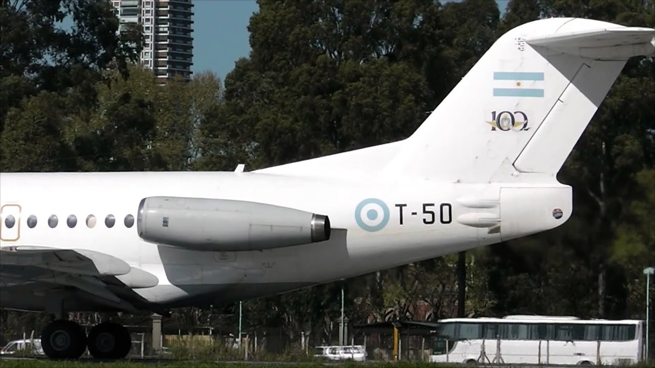 T-50 Fokker F28 Ultimo Despegue - Full HD