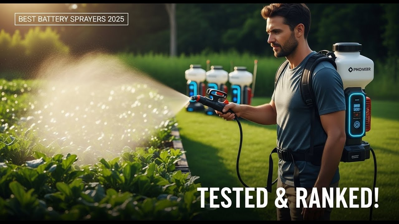 🏆 5 Best Battery-Powered Backpack Sprayers of 2025 — Tested & Ranked!