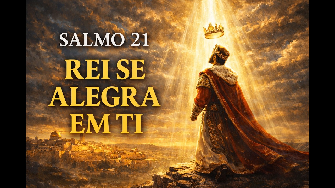Música Inspirada no Salmo 21 | Rei Se Alegra em Ti | Louvor e Adoração