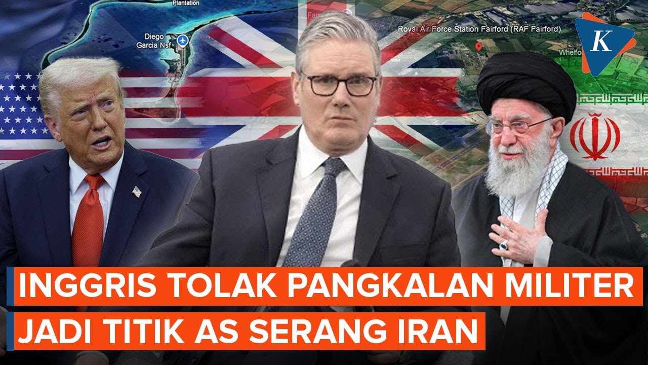 AS Siap Gempur Iran, Inggris Tolak Izinkan Pangkalan Militernya