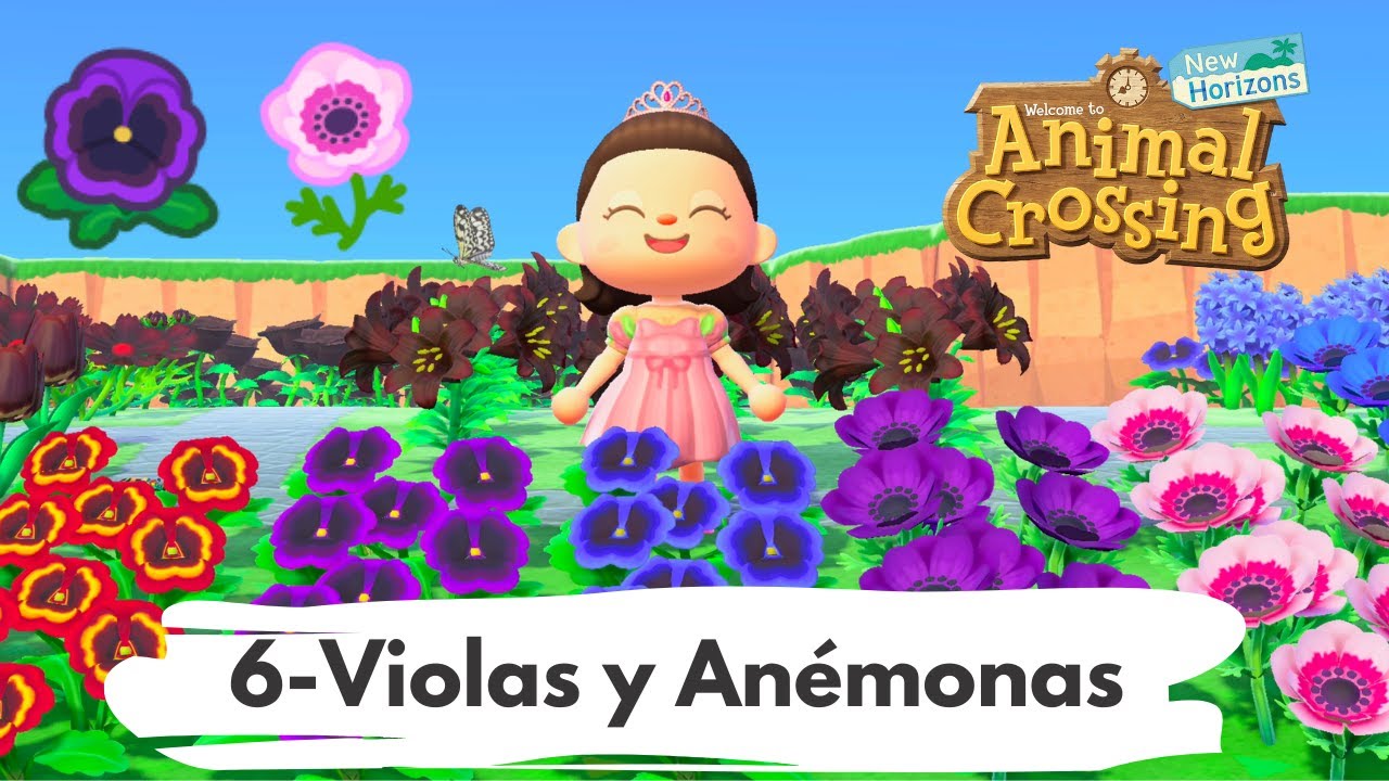 Cómo conseguir todas las FLORES HÍBRIDAS en Animal Crossing | Violas y Anémonas