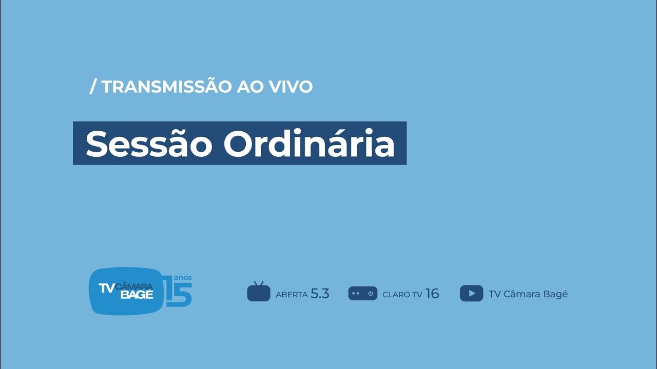 Sessão Ordinária - 12/03/2026