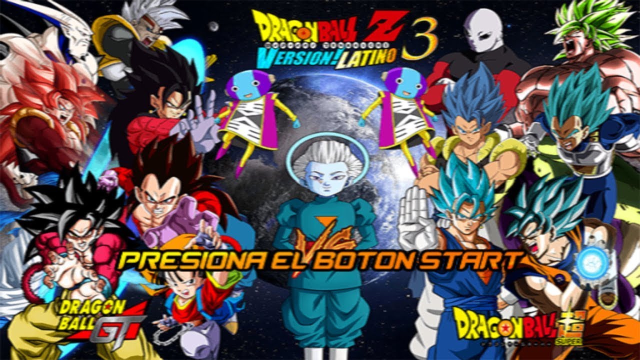 DESCARGAR iSO SUPER VS GT V2 - DBZ BT3 VERSIÓN LATINO