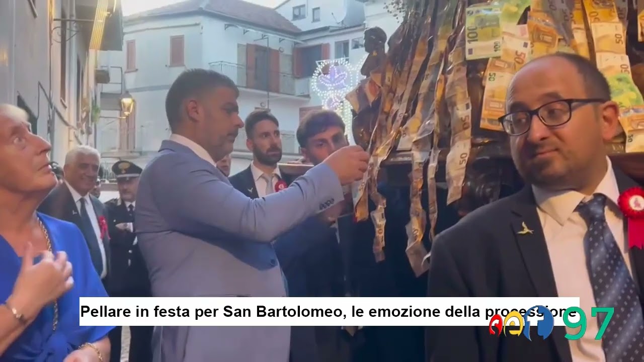 Pellare in festa per San Bartolomeo, le emozioni della processione