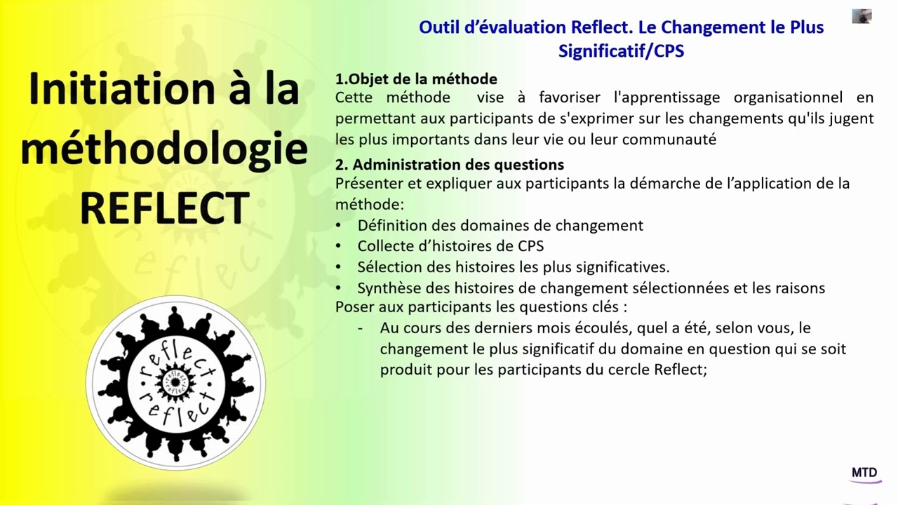 N°06 REFLECT Changement le Plus signifiatif