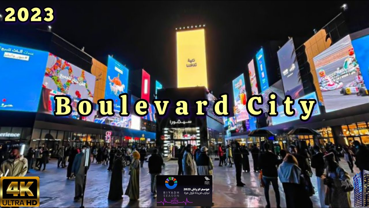 Best Place to Visit and Tourist Attraction-Blvd City 2023-Riyadh Saudi Arabia