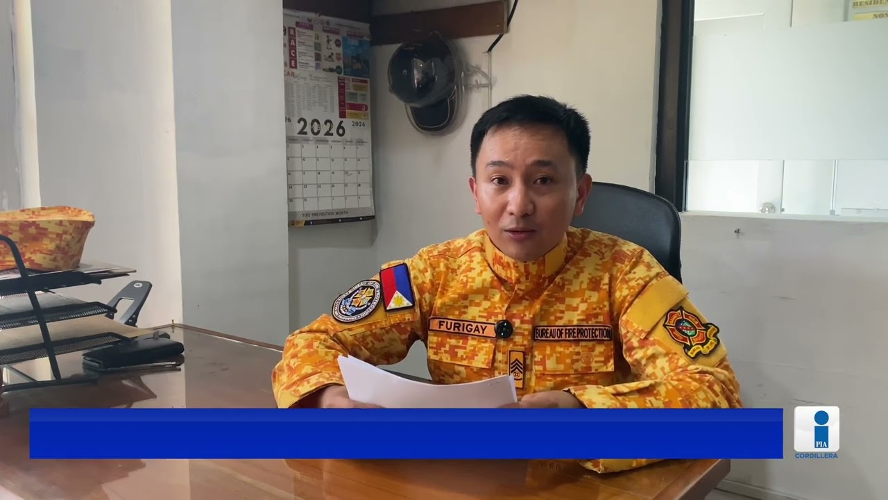#PIANews | BFP Baguio, muling iginiit ang kahalagahan ng fire safety awareness sa bawat tahanan