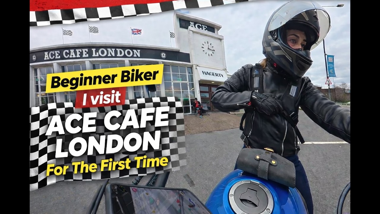 First time at ACE CAFE LONDON - Beginner Biker